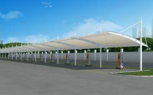 宁陕县膜结构停车棚