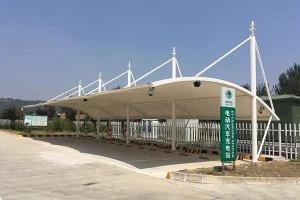 宁陕县膜结构停车棚